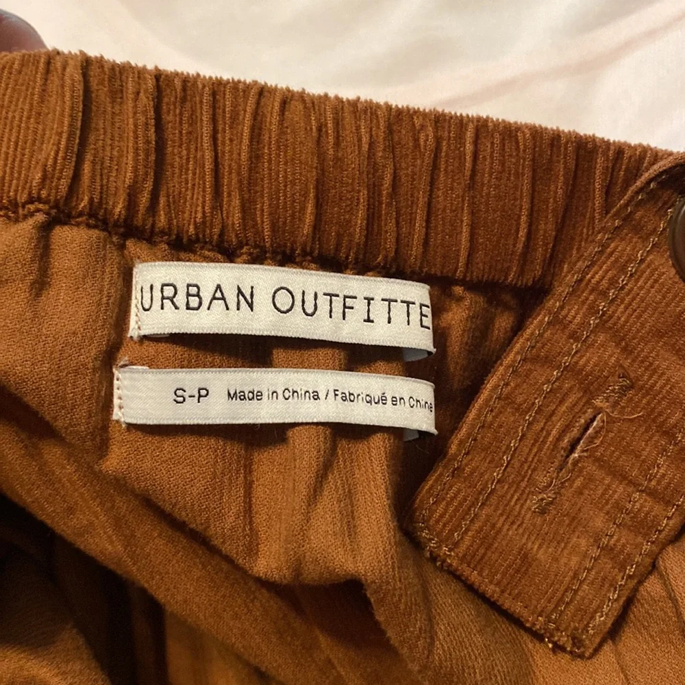 Brown Suede Button-Down Dress - Picture 6 of 8